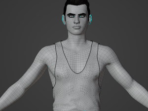 Adam Realistic Character 3D 모델