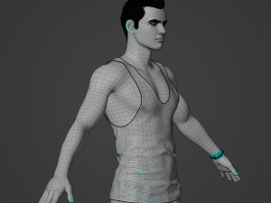 Adam Realistic Character 3D 모델