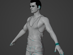 Adam Realistic Character 3D 모델
