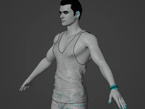 Adam Realistic Character 3D Model
