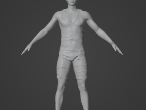 Adam Realistic Character 3D 모델