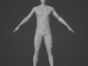 Adam Realistic Character 3D Model