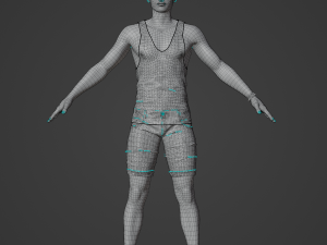 Adam Realistic Character 3D 모델