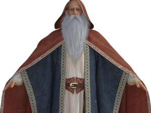 Wizard Realistic Character 3D Модель