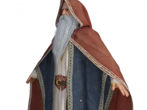 Wizard Realistic Character 3D Model