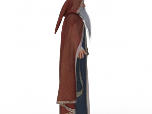Wizard Realistic Character 3D Модель