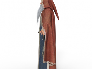 Wizard Realistic Character 3D Модель