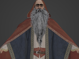 Wizard Realistic Character 3D Модель