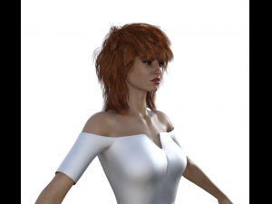 Rosita Realistic Character 3D Model