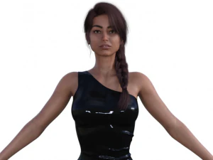 斯嘉丽现实人物 3D 模型