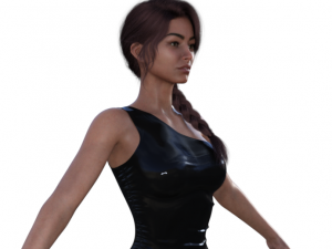 Scarlett Realistic Character 3D Model