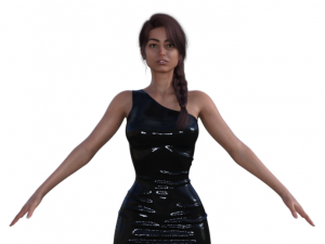 Scarlett Realistic Character 3D Model