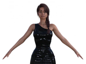 Scarlett Realistic Character 3D Model