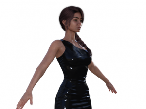 Scarlett Realistic Character 3D Model