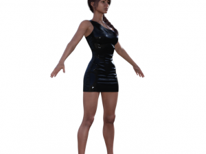 Scarlett Realistic Character 3D Model