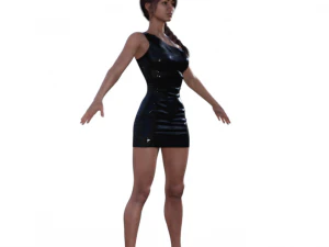 Scarlett Realistic Character 3D Model