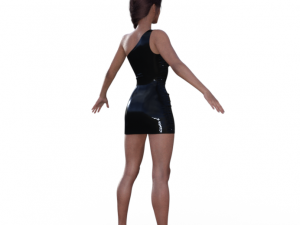 Scarlett Realistic Character 3D Model