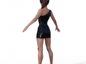 Scarlett Realistic Character 3D Model
