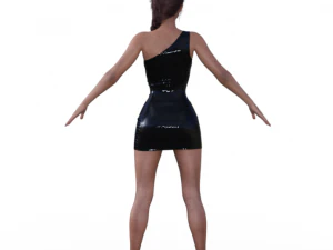 Scarlett Realistic Character 3D Model