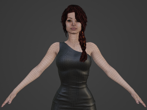 Scarlett Realistic Character 3D Model