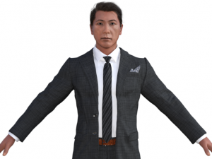 Donnie Yen Realistic Character 3D मॉडल
