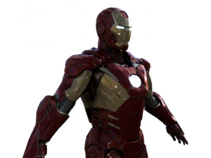 Ironman Realistic Character 3D Model