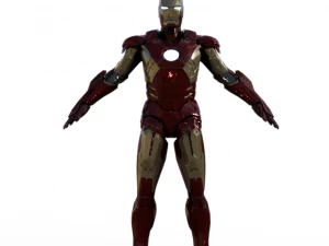 Ironman Realistic Character 3D Model