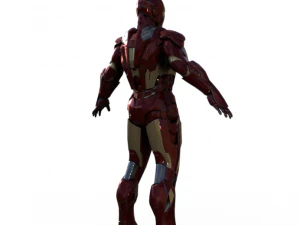 Ironman Realistic Character 3D Model