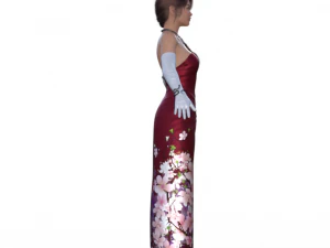 Personaje realista de chica agente Modelo 3D