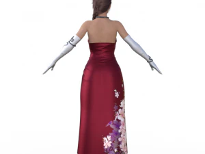 Personaje realista de chica agente Modelo 3D