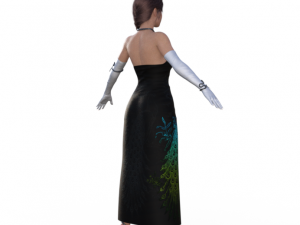 Agent Girl 02 Realistic Character 3D Модель