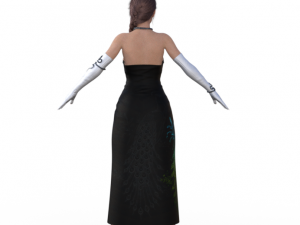 Agent Girl 02 Realistic Character 3D Модель