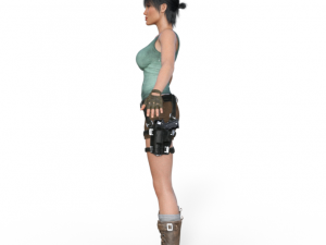 Angelina Jolie as Lara Croft Realistic Character 3Dモデル