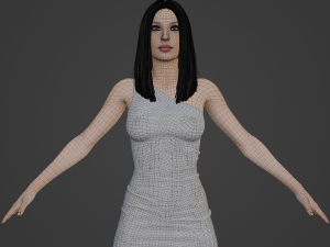 Gal Gadot Realistic Character 3Dモデル