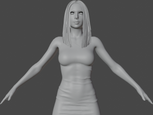 Gal Gadot Realistic Character 3Dモデル