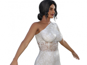 Priyanka Chopra Realistic Character 3D Modell