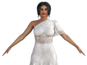 Priyanka Chopra Realistic Character 3D Modell
