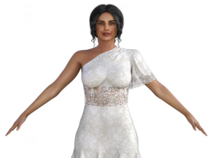 Priyanka Chopra Realistic Character 3D Model