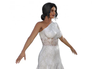 Priyanka Chopra Realistic Character 3D Model