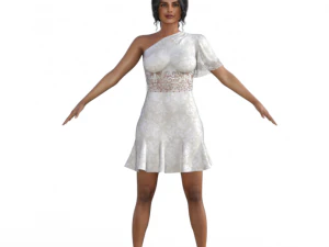 Priyanka Chopra Realistic Character 3D Model