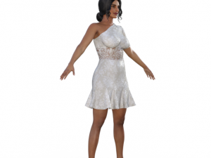 Priyanka Chopra Realistic Character 3D Modell