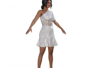 Priyanka Chopra Realistic Character 3D Model