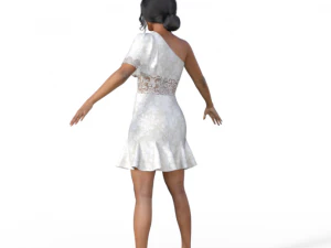 Priyanka Chopra Realistic Character 3D Model