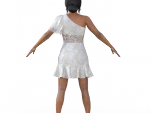 Priyanka Chopra Realistic Character 3D Modell