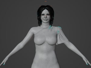 Priyanka Chopra Realistic Character 3D Modell