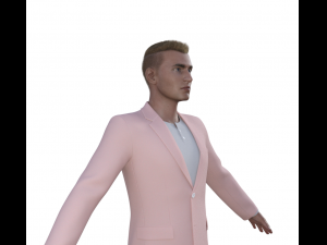 Winsley Realistic Character Model 3D