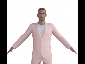 Winsley Realistic Character Model 3D