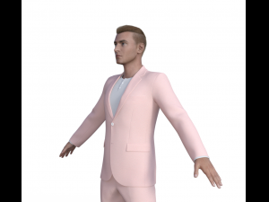 Winsley Realistic Character Model 3D