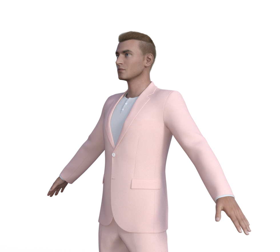 Winsley Realistic Character 3D Модель in Мужчина 3DExport