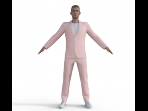 Winsley Realistic Character Model 3D